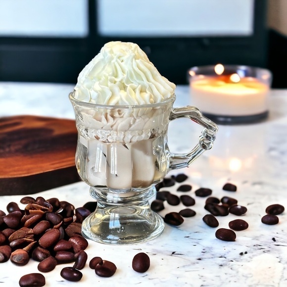 Other - ⚠️SALE Candle // Coffee & Whipped Cream Coffee Scented Candle SEND OFFERS🥳